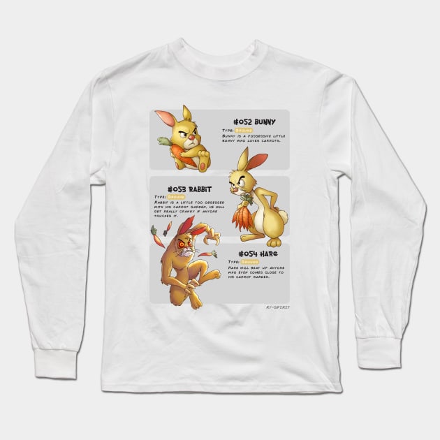 Rabbit Evolutions Long Sleeve T-Shirt by disneyevolutions